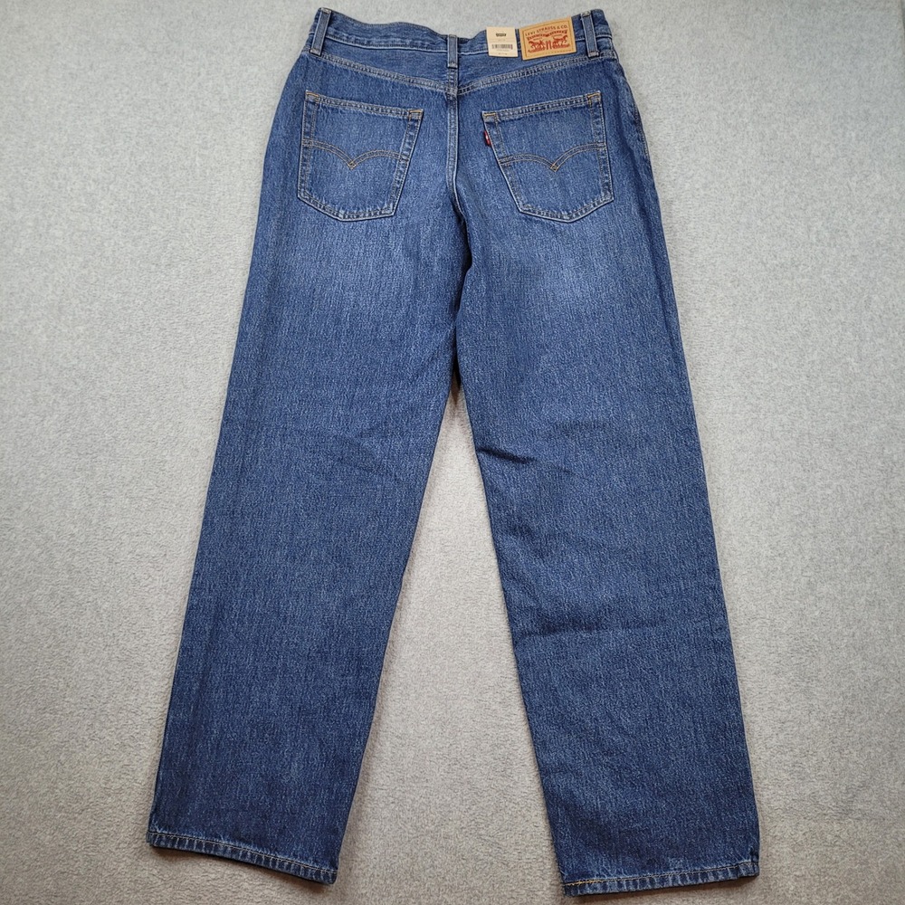 Levi's '94 Baggy Jeans Womens 29 Blue Straight Leg Mid Rise Denim Pants NWT - Picture 9 of 10